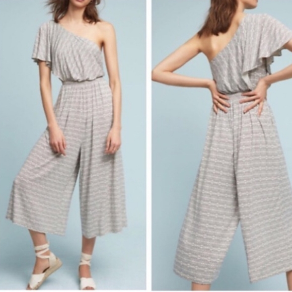 Anthropologie Maeve Jamie Wide Leg Jumpsuit Sz XL - Picture 5 of 8